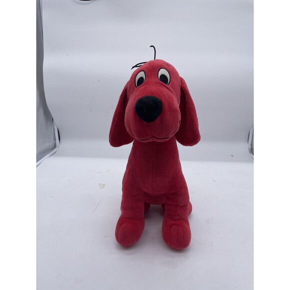 Khols Cares Clifford Big Red Dog Plush Stuffed Animal Red Sitting Toy Collar - Picture 1 of 5